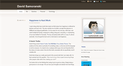 Desktop Screenshot of davidsamoranski.com